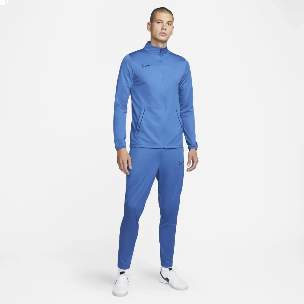 agasalho nike dri‑fit academy masculino azul Kenpo Sports