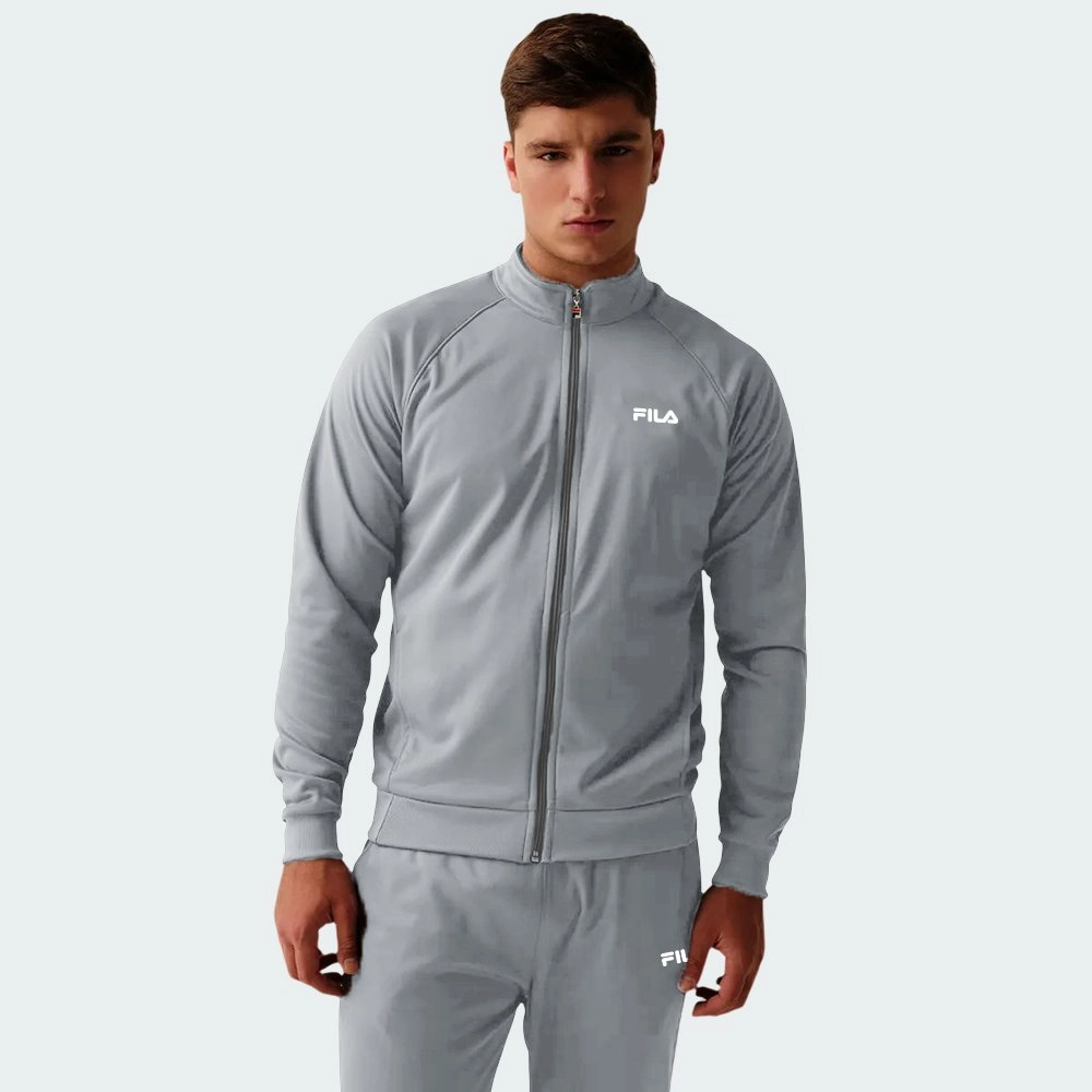 Agasalho Fila Essentials - masculino - cinza