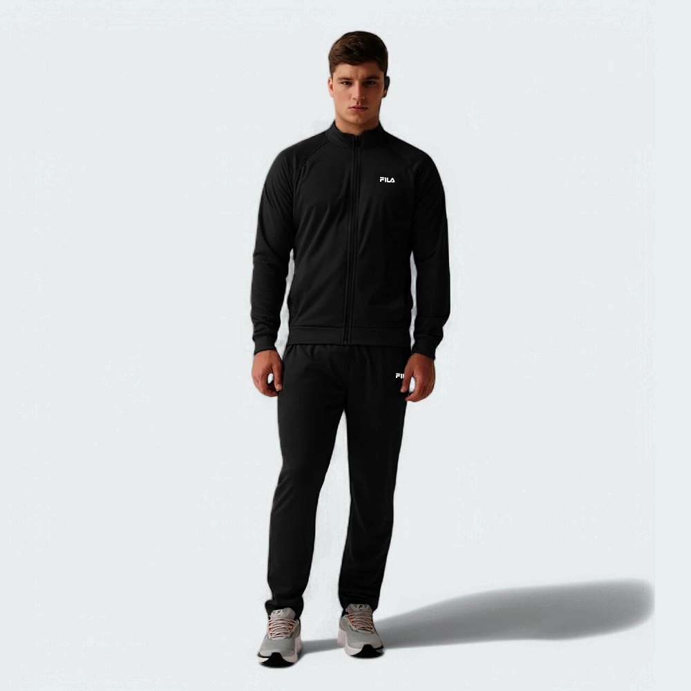 Agasalho Fila Essentials - masculino - preto