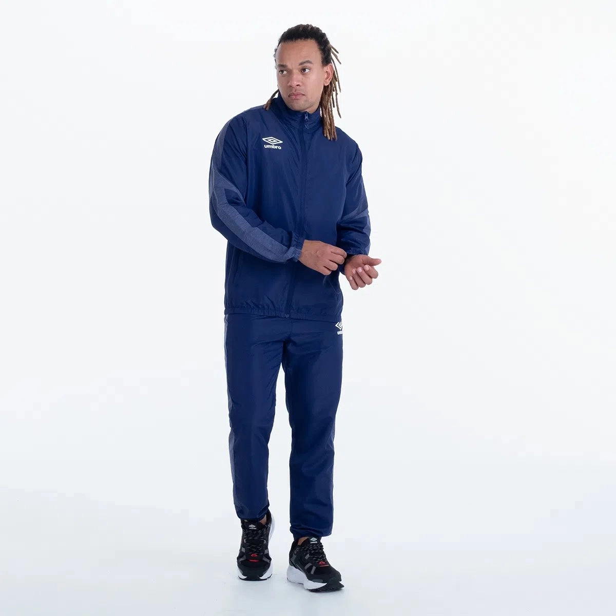 Agasalho Umbro Plan Color - masculino - azul marinho