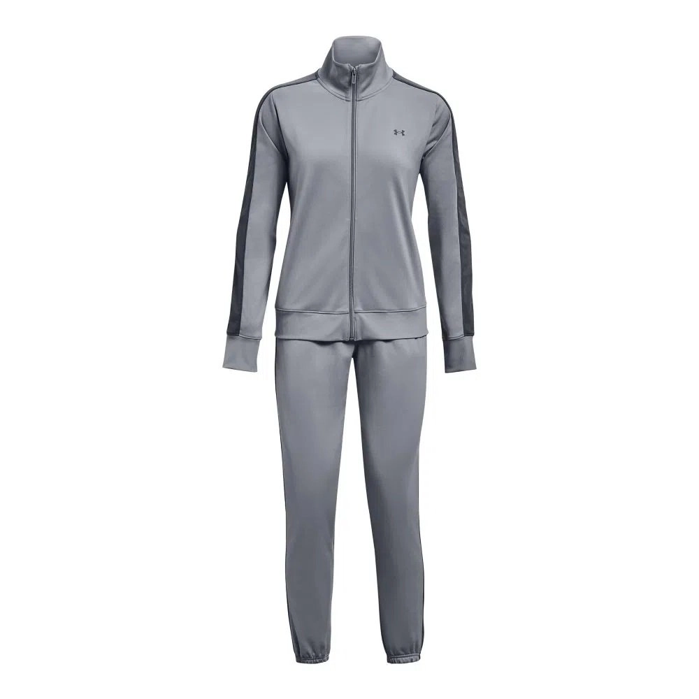 Agasalho Under Armour Tricot Track - feminino - cinza