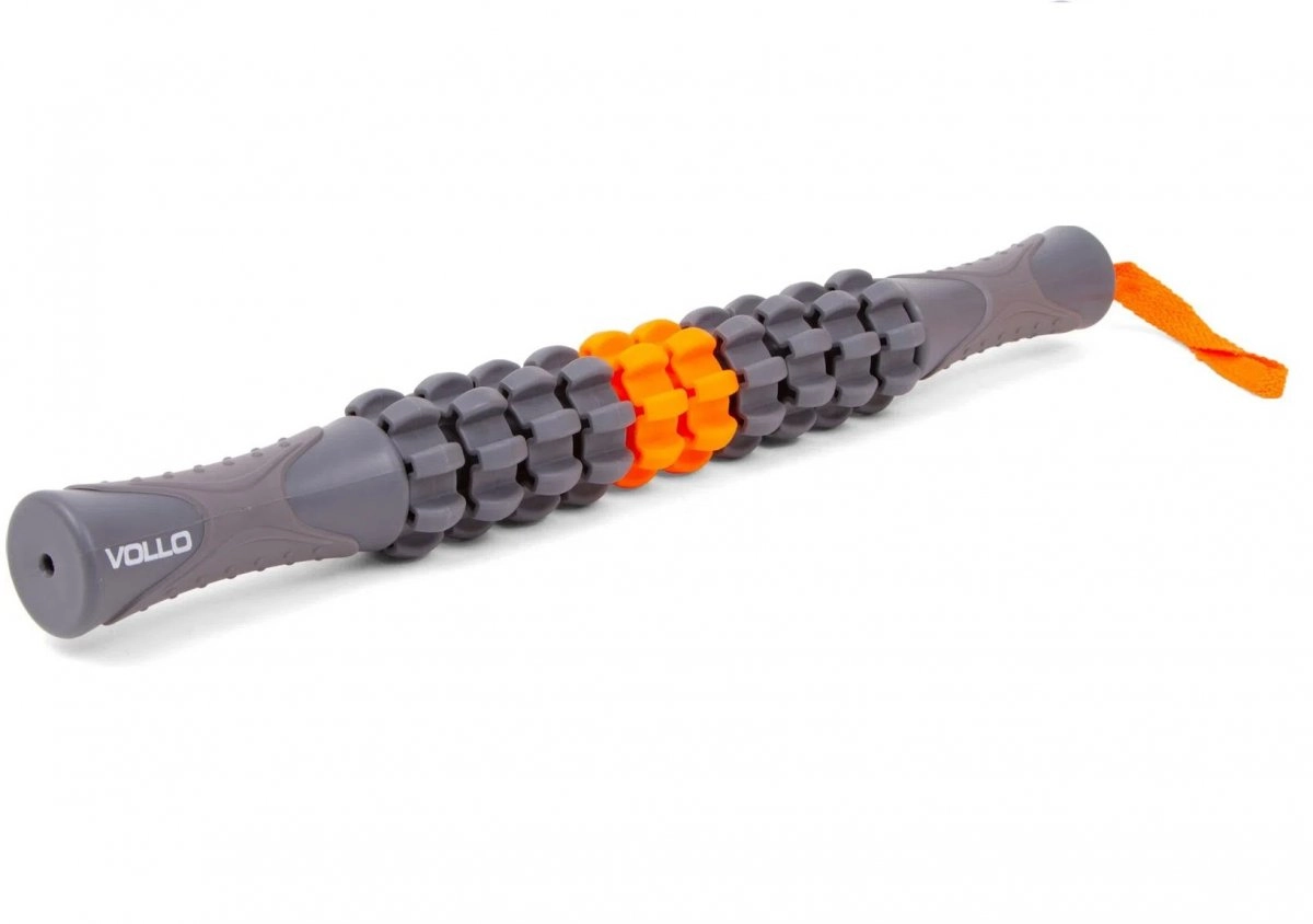 Bastao Vollo De Massagem - unissex - laranja e preto