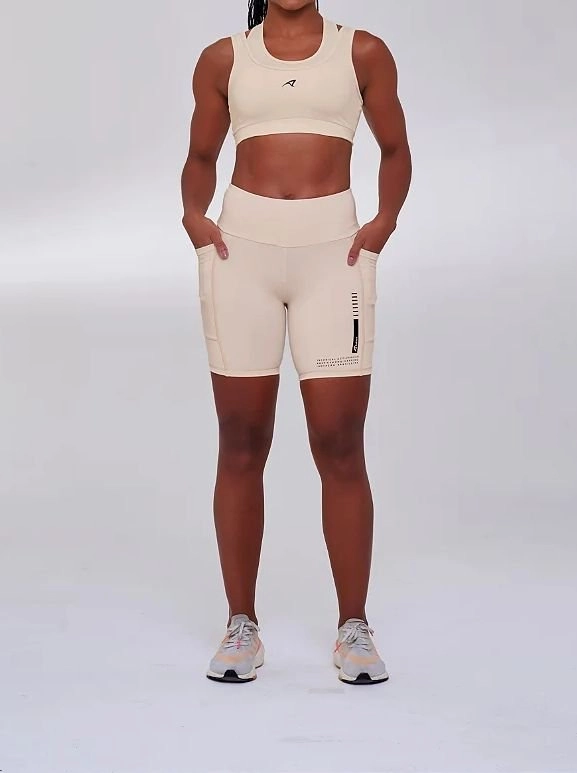 Bermuda Authen Signature Vivacious - feminino - branco off white