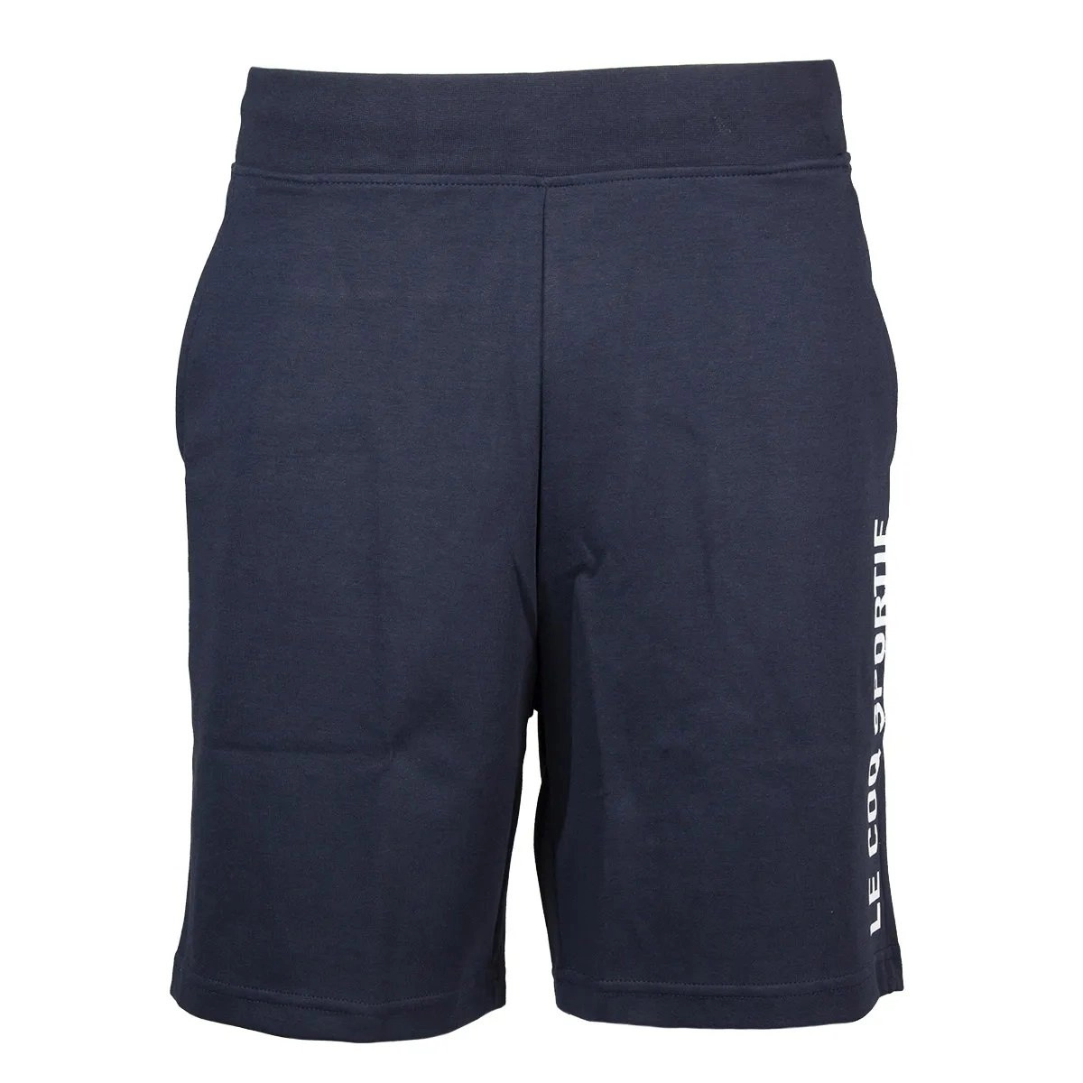 Bermuda Le Coq Ess Band Short Slim Lettering - masculino - azul marinho