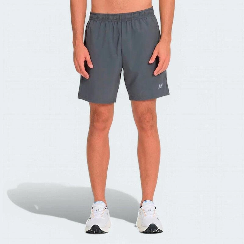 Bermuda New Balance Sport Essentials 7 - masculino - cinza