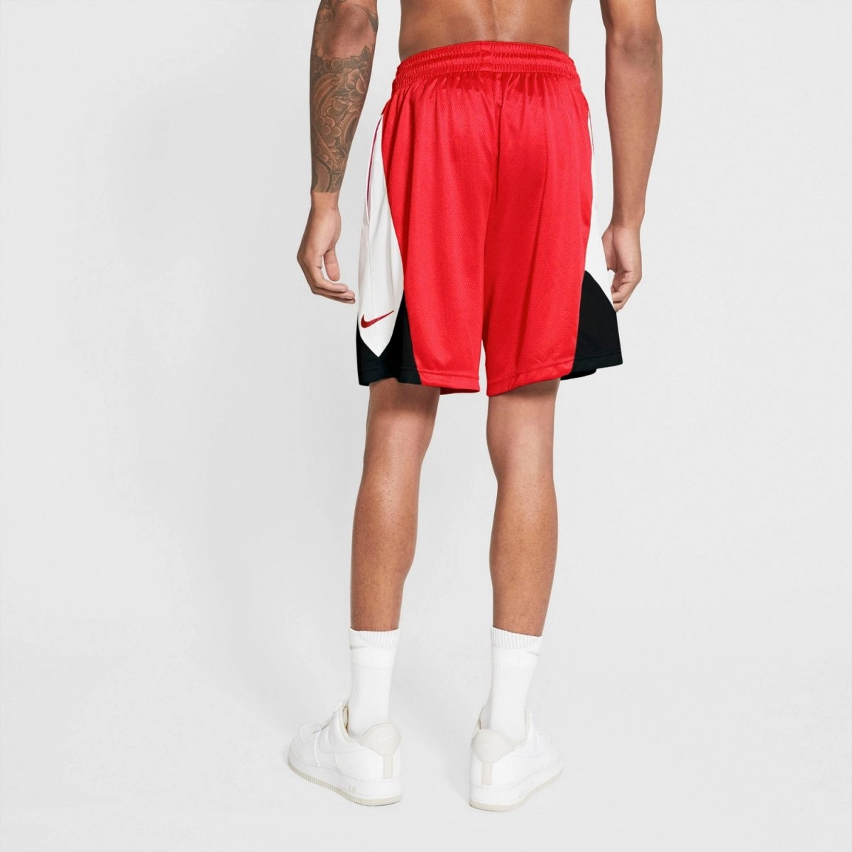 Bermuda Nike Dri-FIT Rival - masculino - vermelho e branco