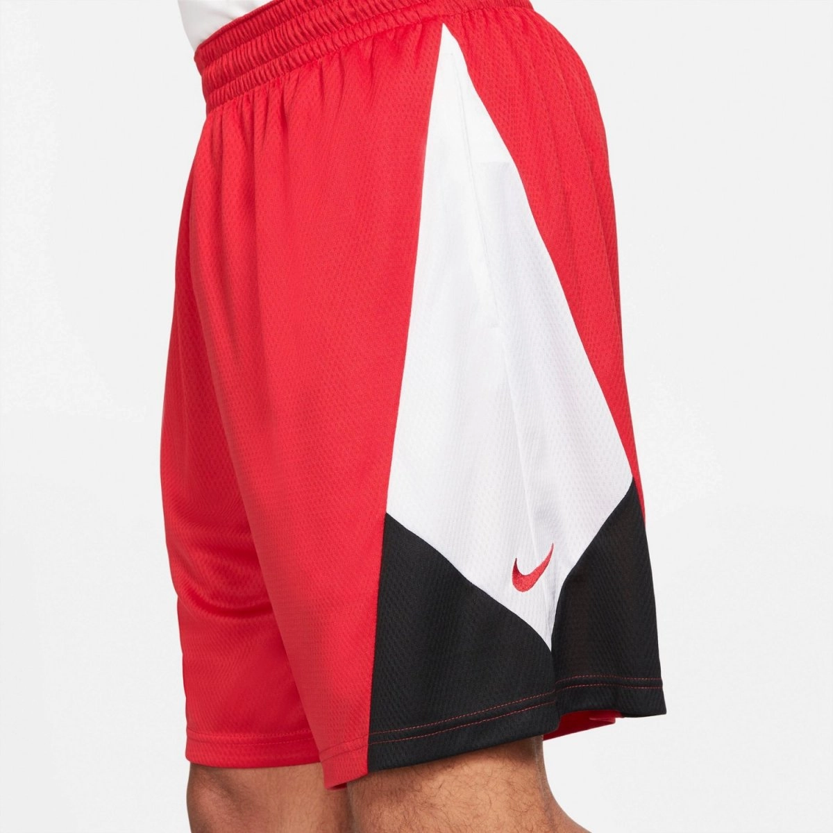 Bermuda Nike Dri-FIT Rival - masculino - vermelho e branco
