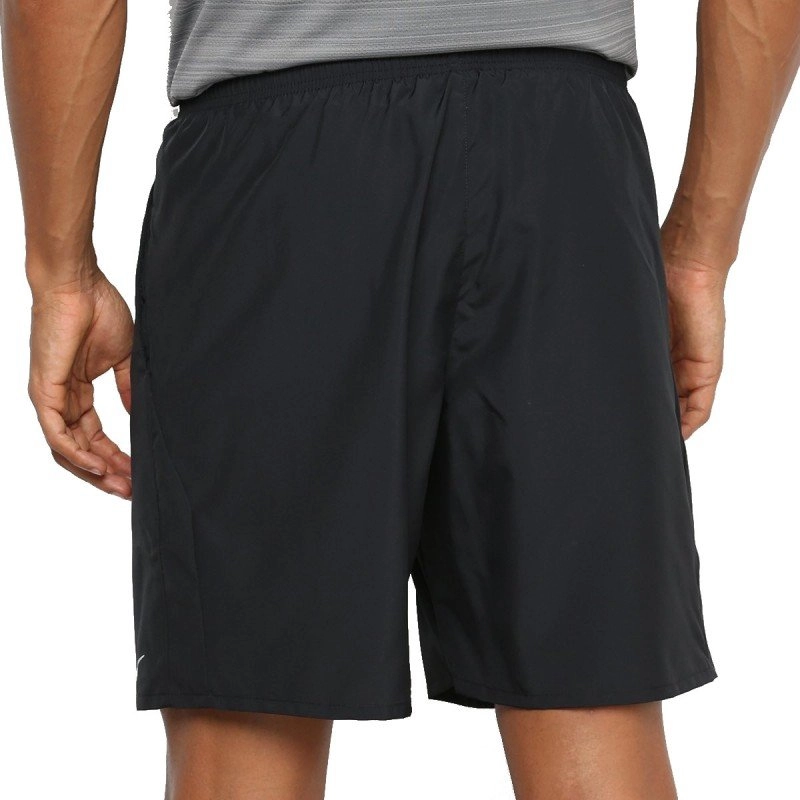 Bermuda Nike Dri-FIT Run - masculino - preto e prata