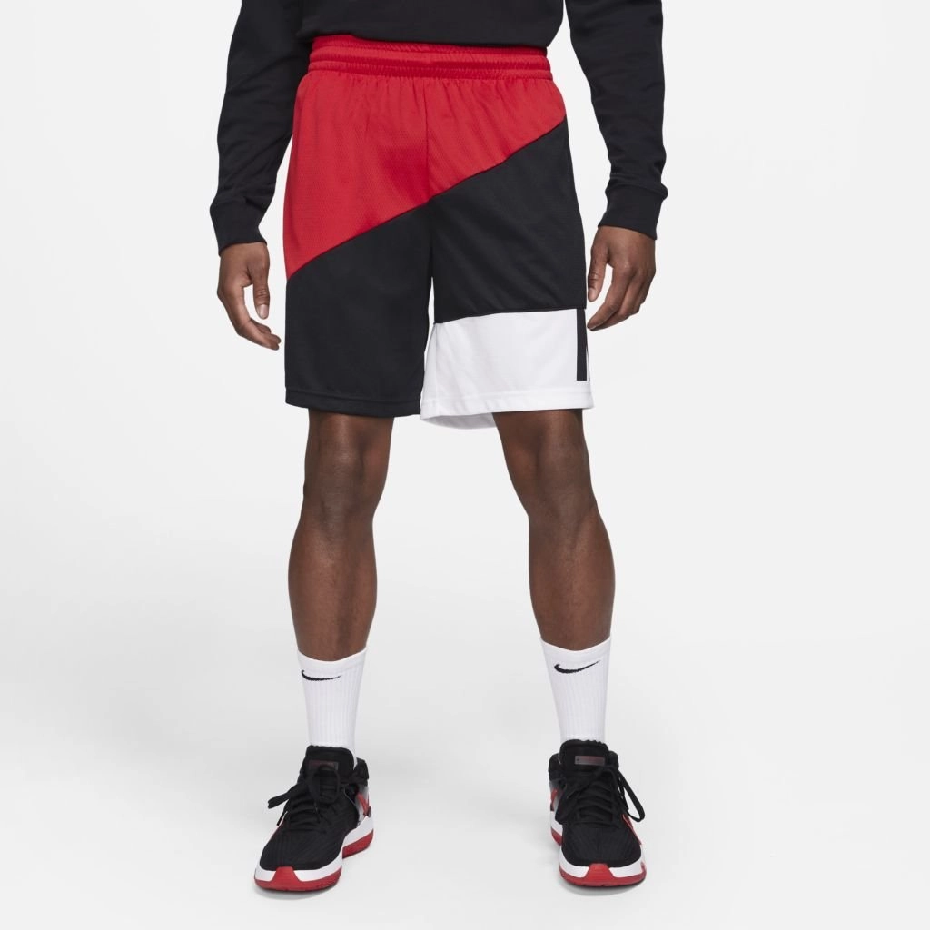 Bermuda Nike Dri-FIT Starting5 - masculino - preto e vermelho