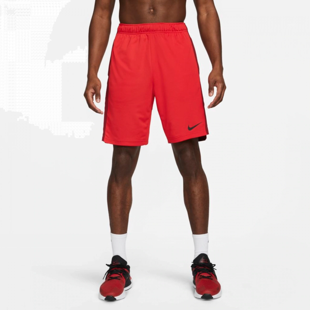 Bermuda Nike Knit Hybird 9in - masculino - vermelho 