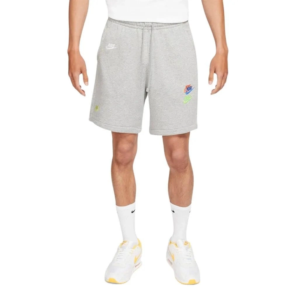 Bermuda Nike Sportswear Essentials+ - masculino - cinza e verde