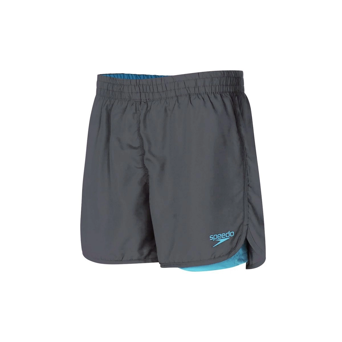 Bermuda Speedo Neon Titanio - masculino - cinza e azul