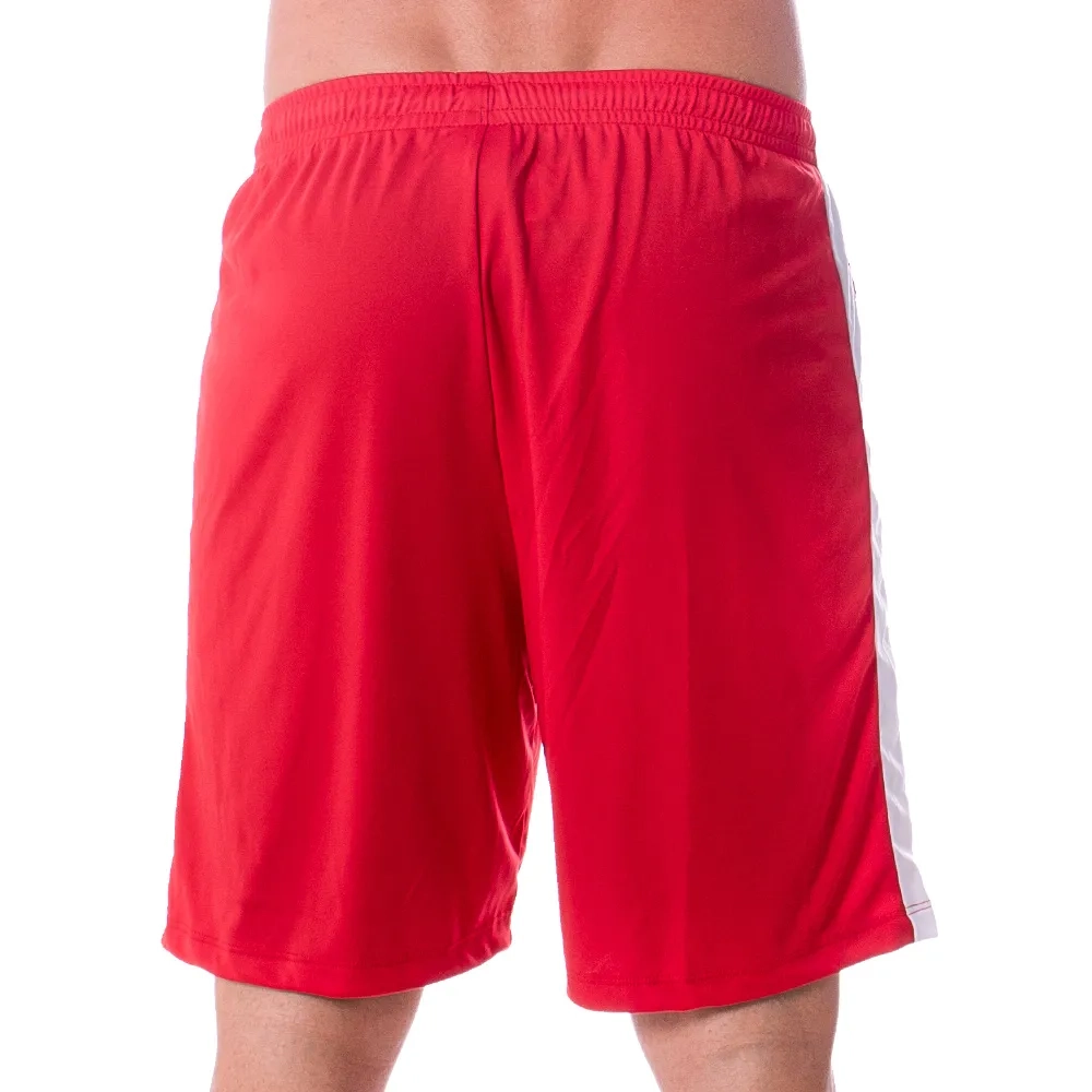 Bermuda Umbro Twr Side - masculino - vermelho e branco