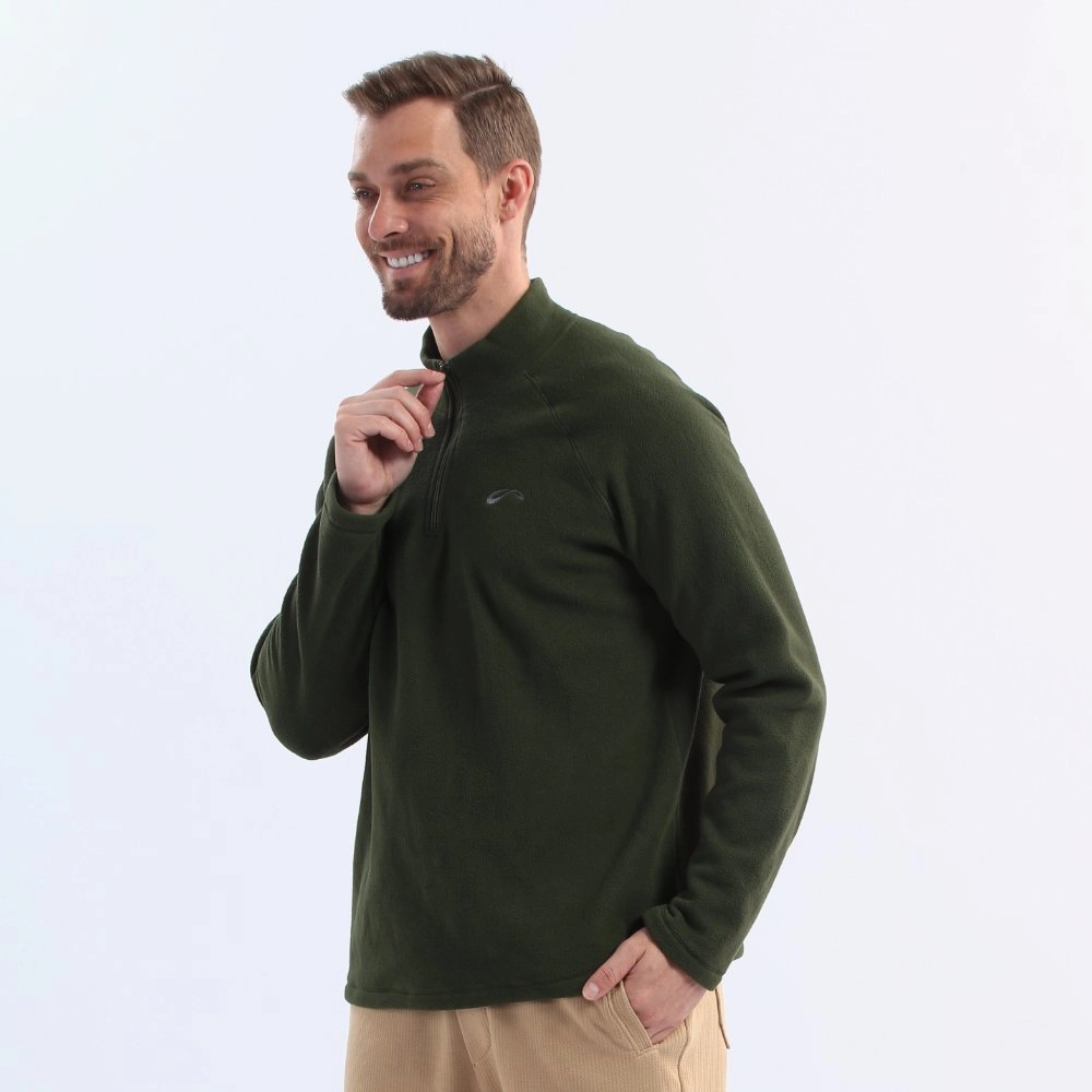 Blusão Sol Comfort - masculino - verde escuro