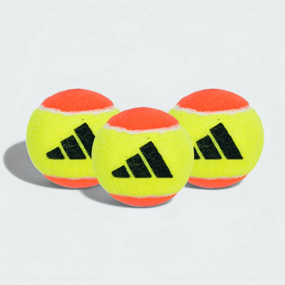 Bola beach tennis Adidas Aditour - unissex - amarelo e laranja