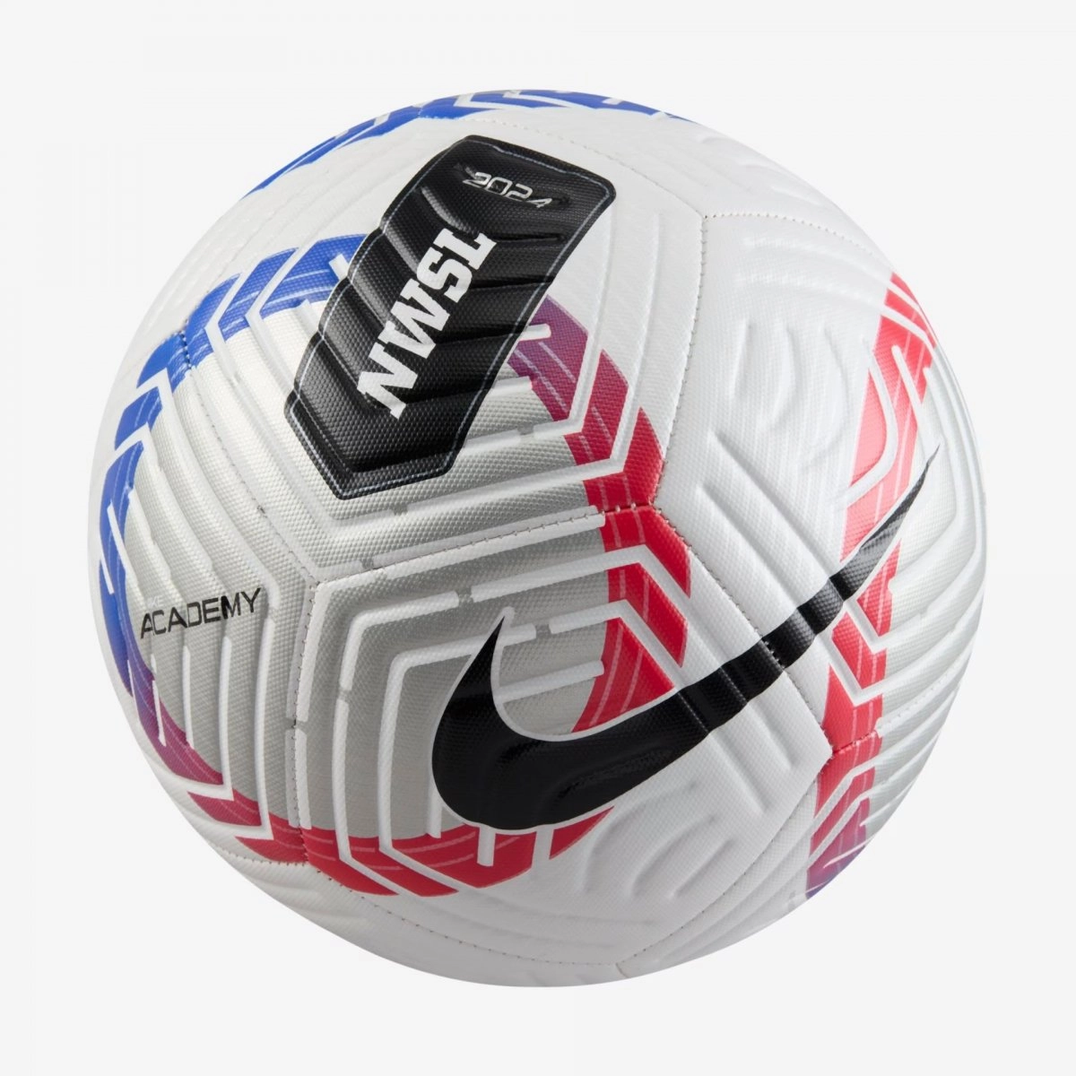 Bola campo Nike Nwsl Academy - unissex - branco e roxo