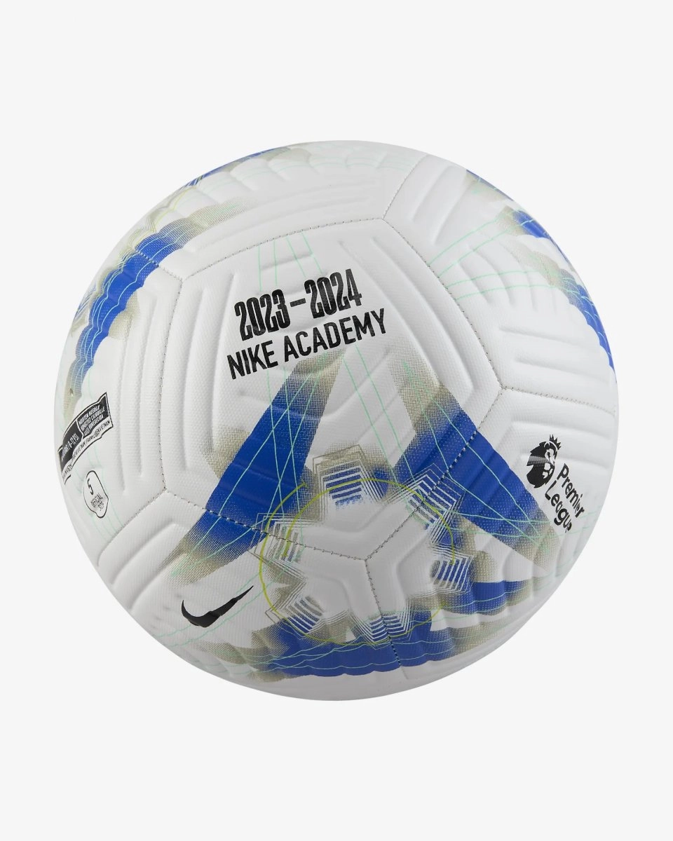 Bola campo Nike Premier League Academy - unissex - branco e azul