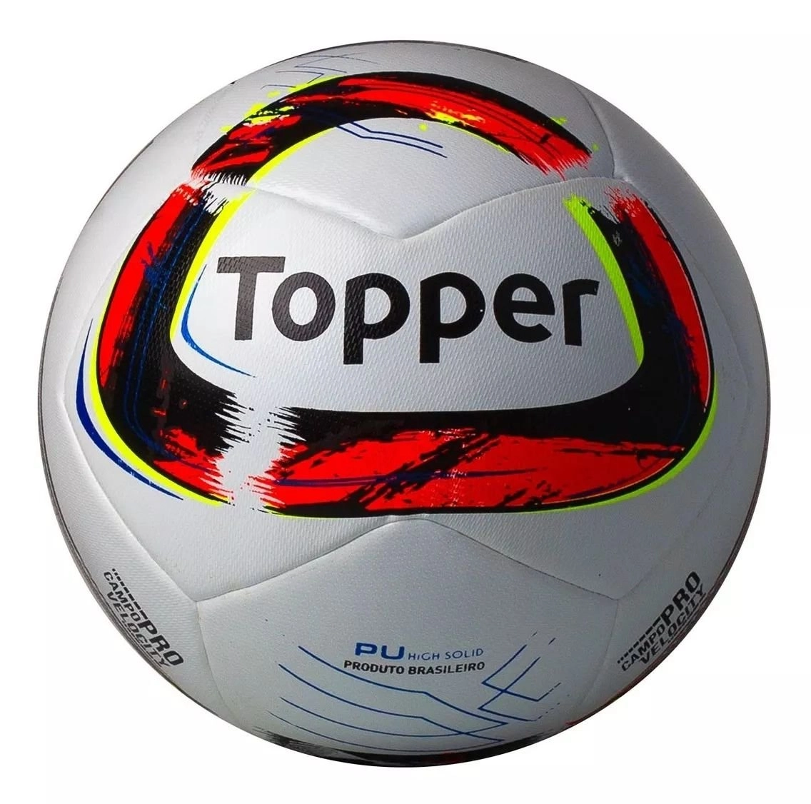 Bola campo Topper Samba Cpo Pro 2023 Fed. Rs - unissex - branco e preto