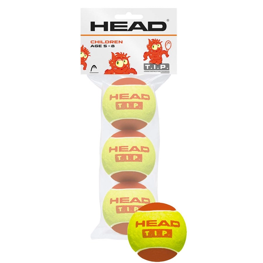 Bola Heat Tip Vermelha 3-b Tenis - unissex - amarelo e vermelho