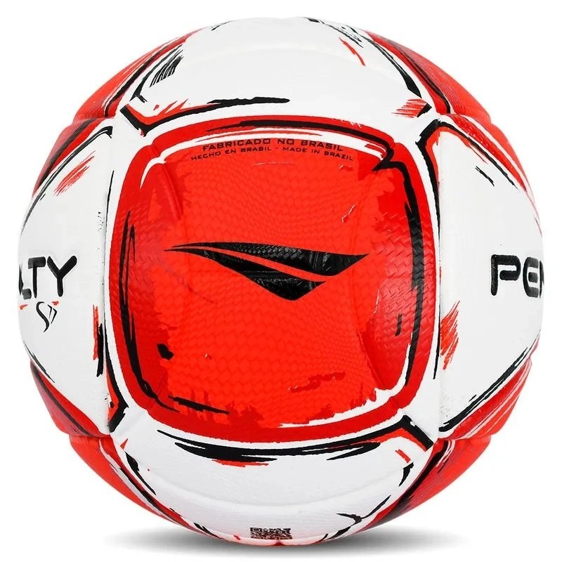 Bola mini Penalty T50 S11 Xxiv - unissex - branco e vermelho