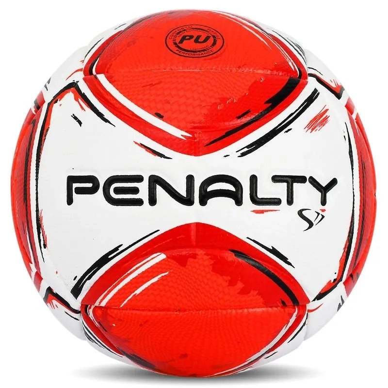 Bola mini Penalty T50 S11 Xxiv - unissex - branco e vermelho