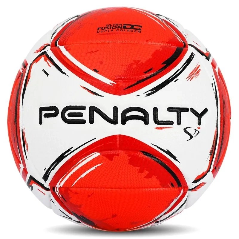 Bola mini Penalty T50 S11 Xxiv - unissex - branco e vermelho