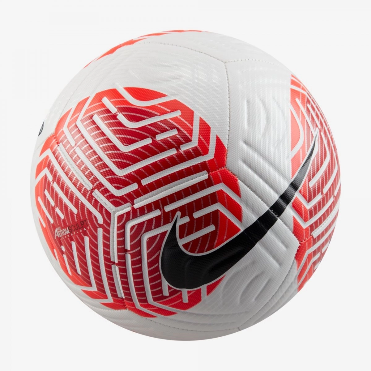 Bola Nike Campo Academy - unissex - branco e vermelho