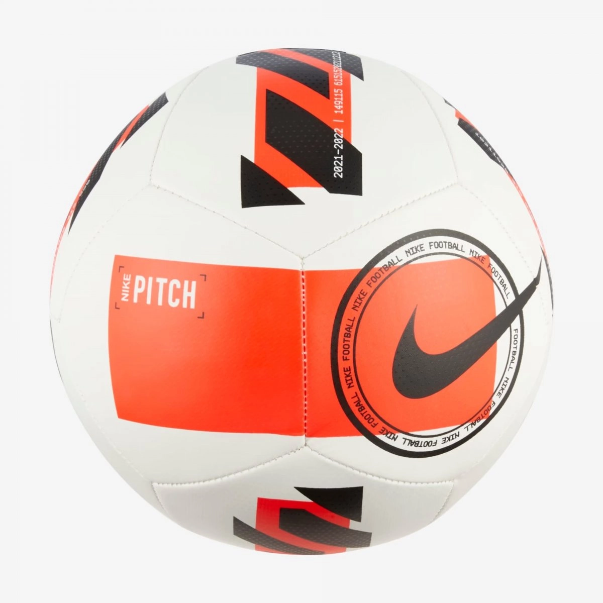 Bola Nike Campo Pitch Fa21 - unissex - branco e vermelho