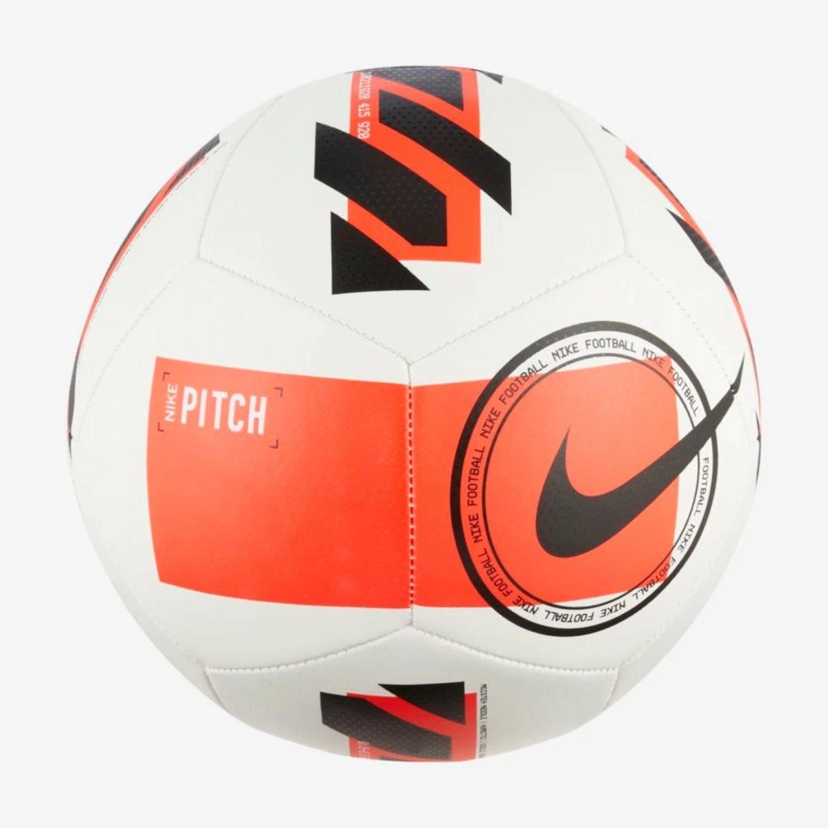 Bola Nike Campo Pitch Fa21 - unissex - branco e vermelho