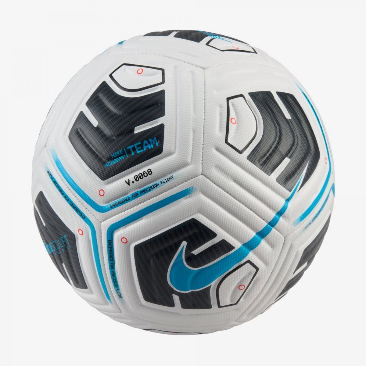 Bola Nike Futebol Campo Academy Team Fa24 - unissex - branco e azul
