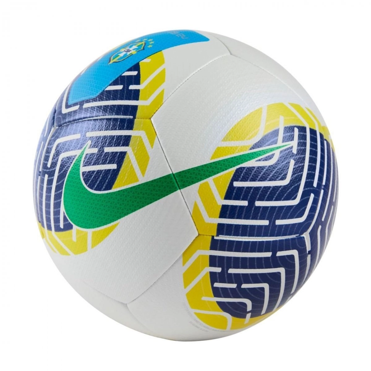Bola Nike Society CBF Strike - unissex - branco e azul