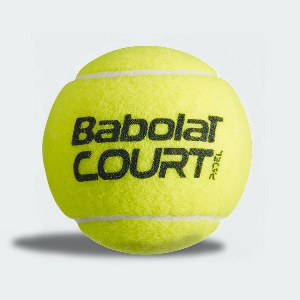 Bola padel Babolat Court - unissex - amarelo