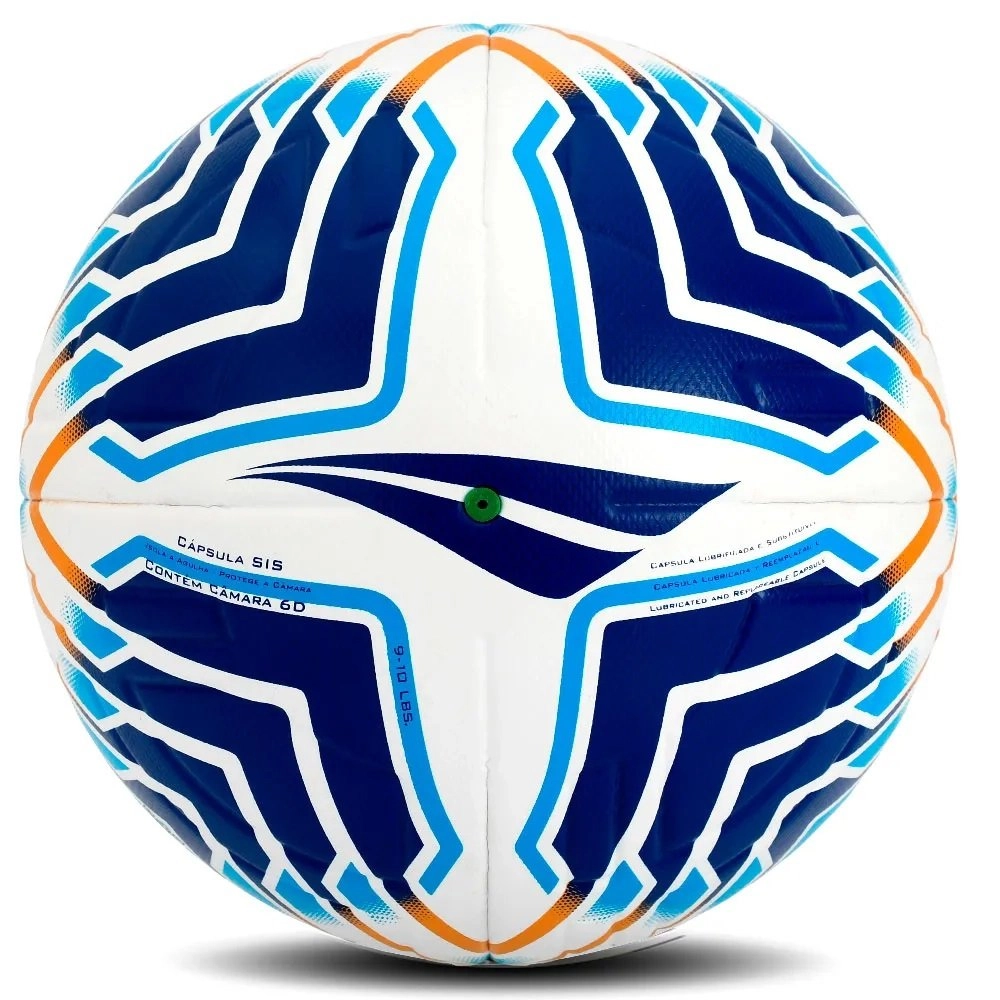 Bola Penalty Futebol Campo Matis Xxiv - unissex - branco e azul