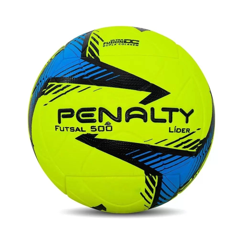 Bola Penalty Futsal Lider Xxiv - unissex - amarelo e azul