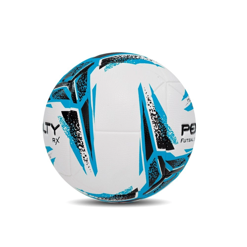 Bola Penalty Futsal Rx 500 - unissex - branco e preto