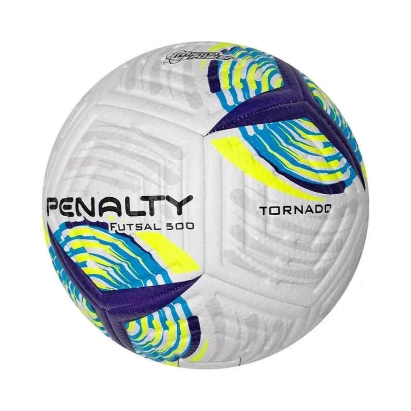 Bola Penalty Futsal Tornado Xxii - unissex - branco e azul