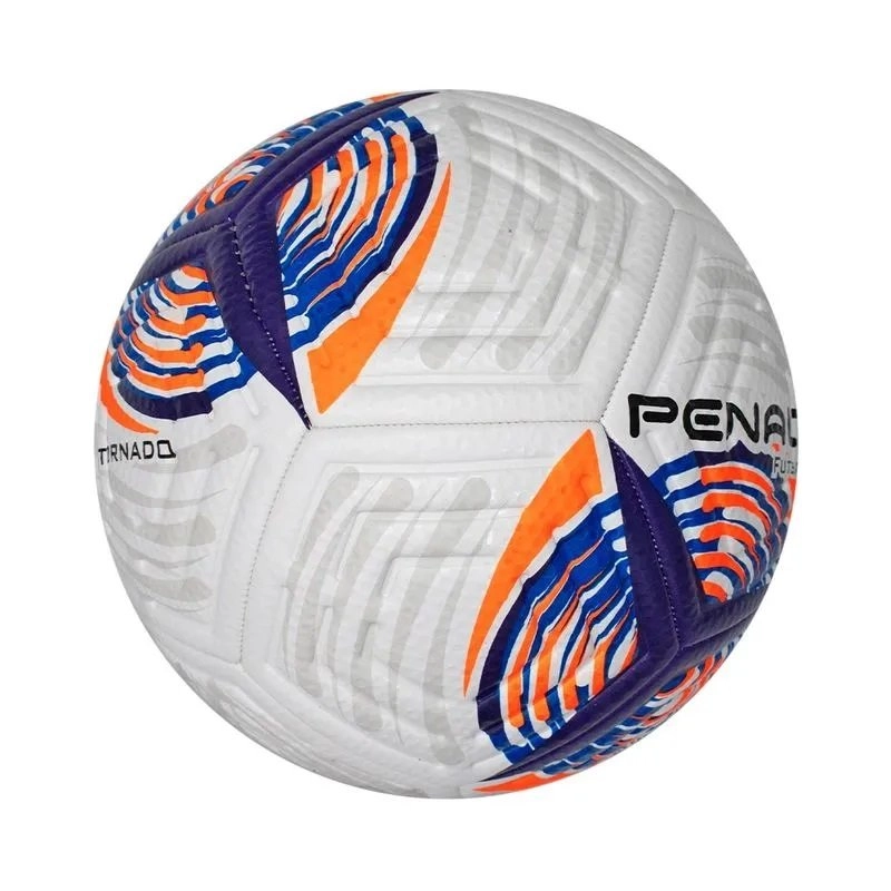 Bola Penalty Futsal Tornado Xxii - unissex - branco e laranja