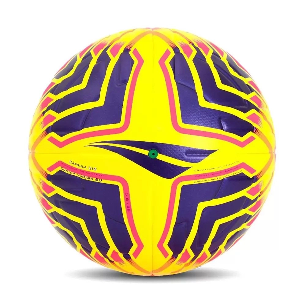 Bola Penalty Society Matis Xxiv - unissex - amarelo e roxo