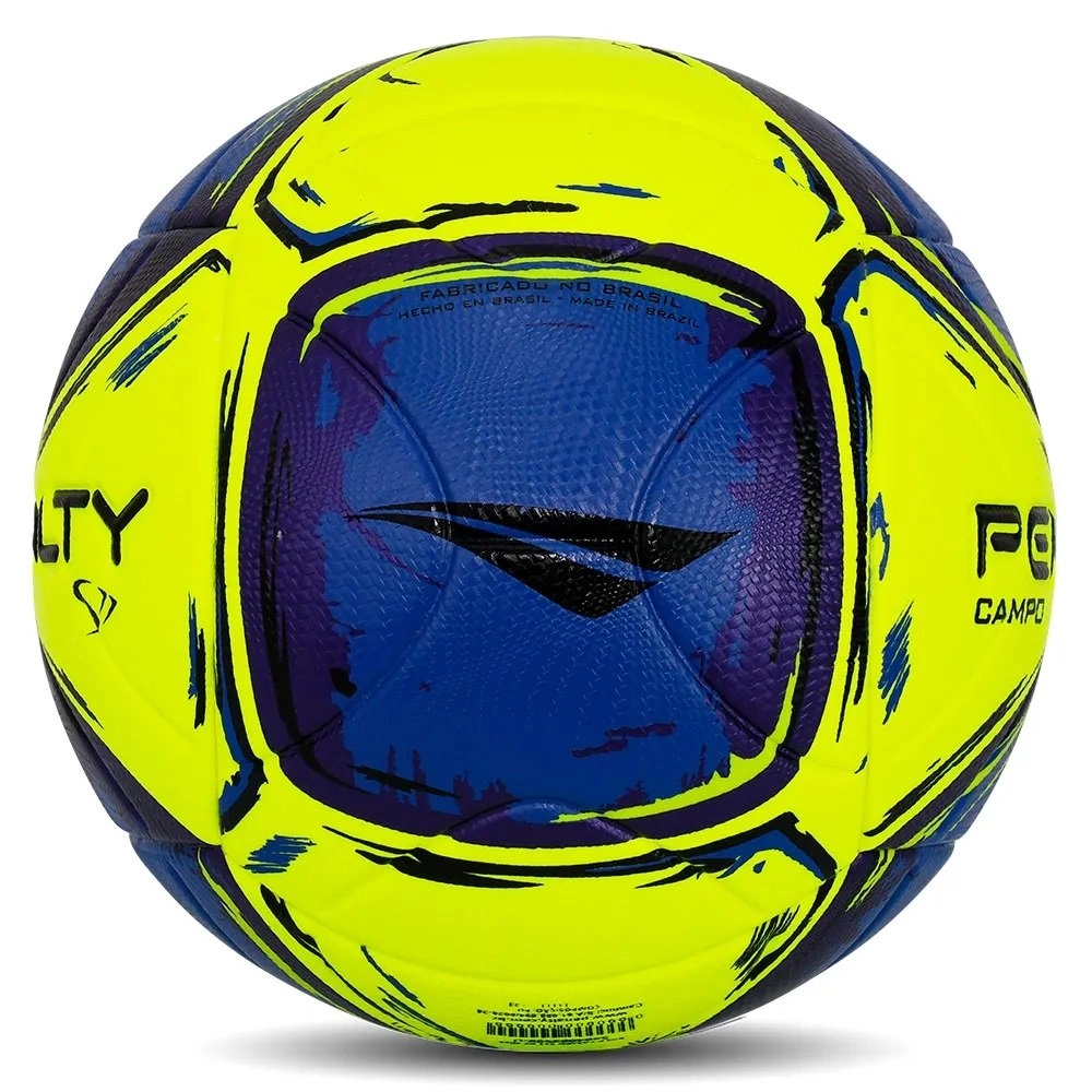 Bola Penalty Society S11 R2 Xxiv - unissex - amarelo e azul