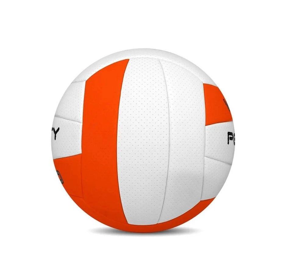 Bola Penalty Volei Vp 5000 X - unissex - branco e laranja 