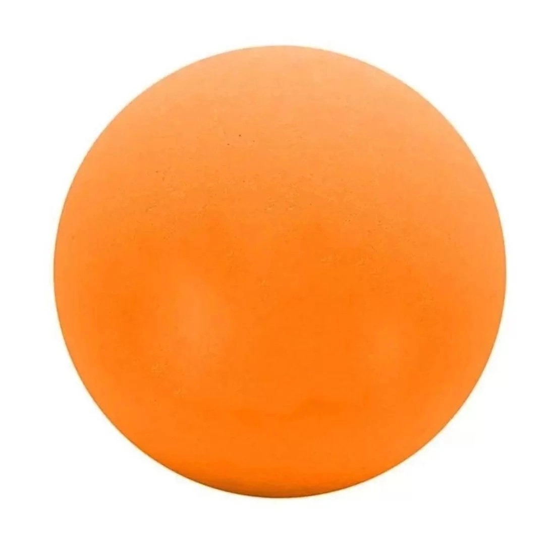 Bola Poker Ping Pong 40mm - unissex - laranja