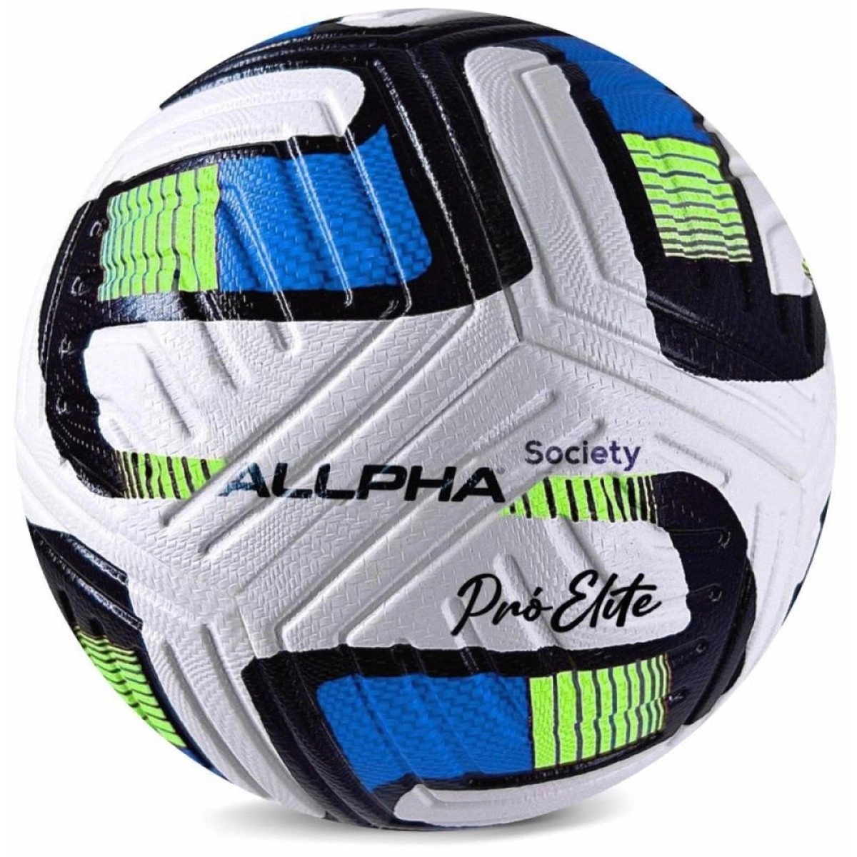 Bola society Allpha Pro Elite Termofusy - unissex - branco e preto