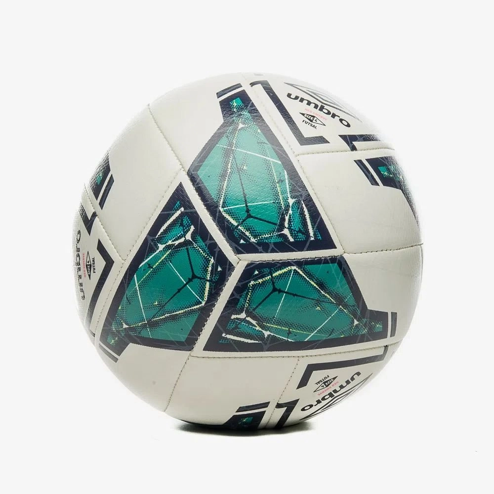 Bola Umbro Neo Futsal Swerve - unissex - branco e verde
