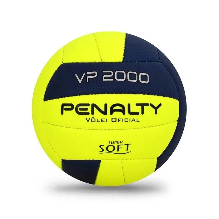 Bola volei Penalty Vp 2000 X - unissex - amarelo e roxo