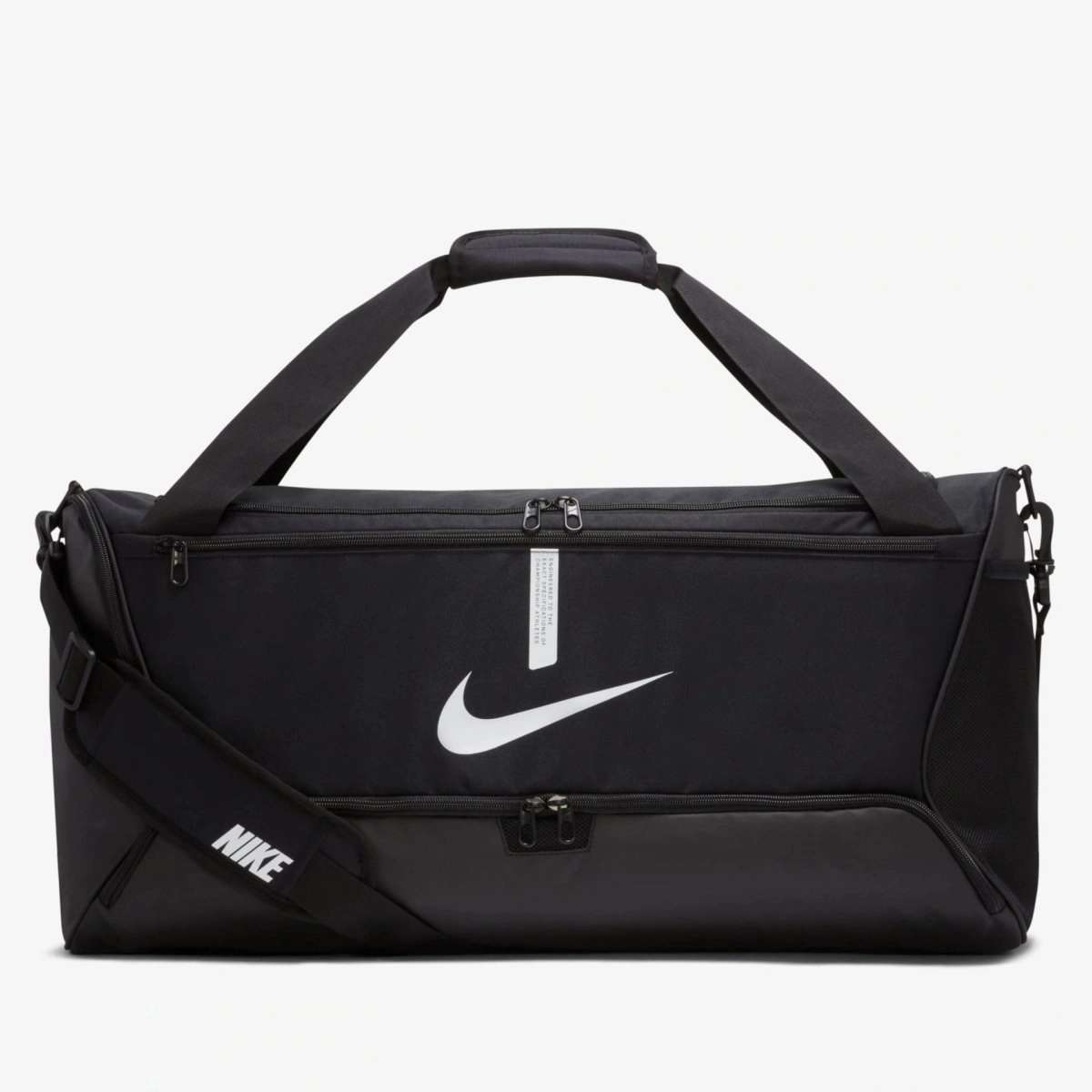 Bolsa Nike Academy Team 95 litros - unissex - preto e branco