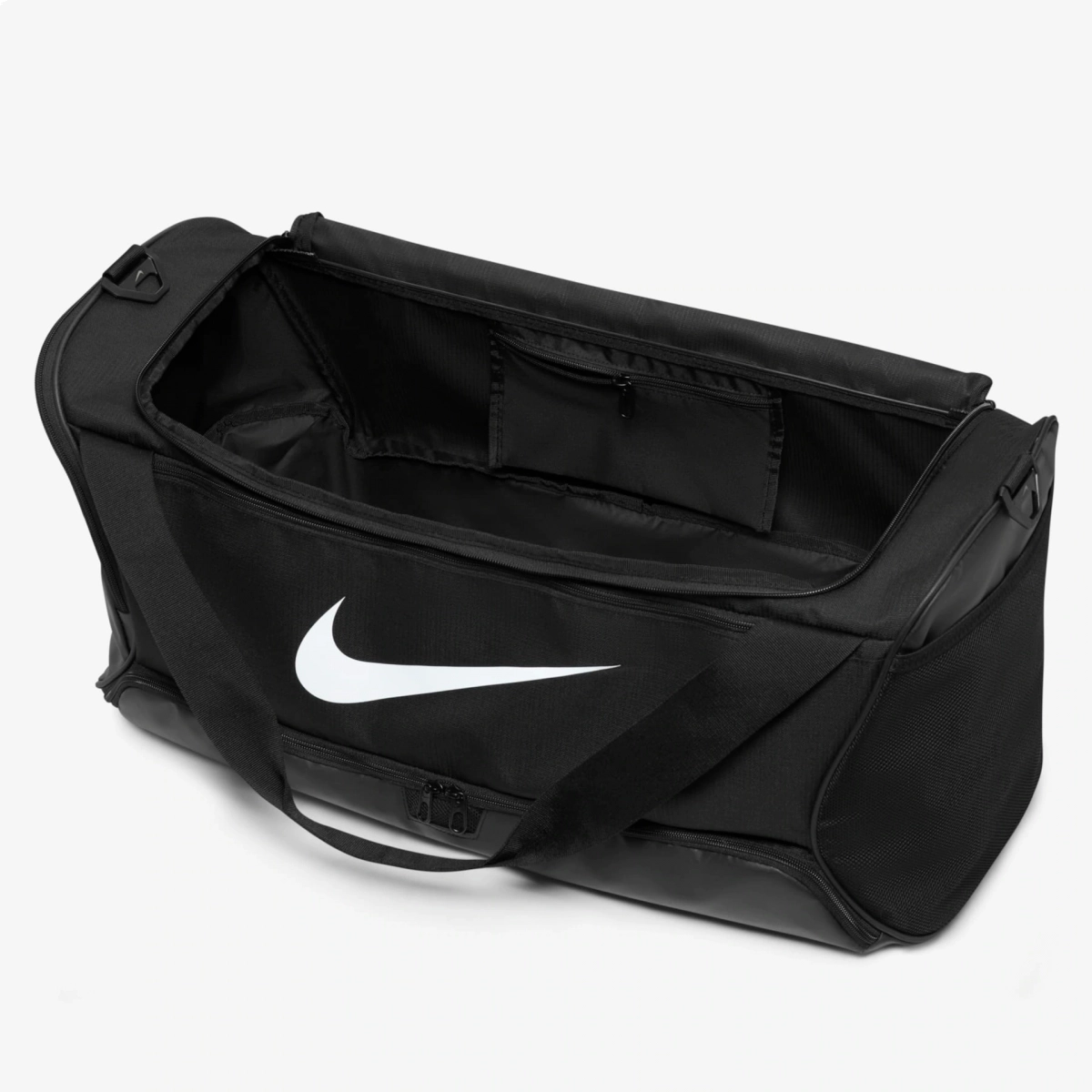 Bolsa Nike Brasilia 60 litros - unissex - preto e branco