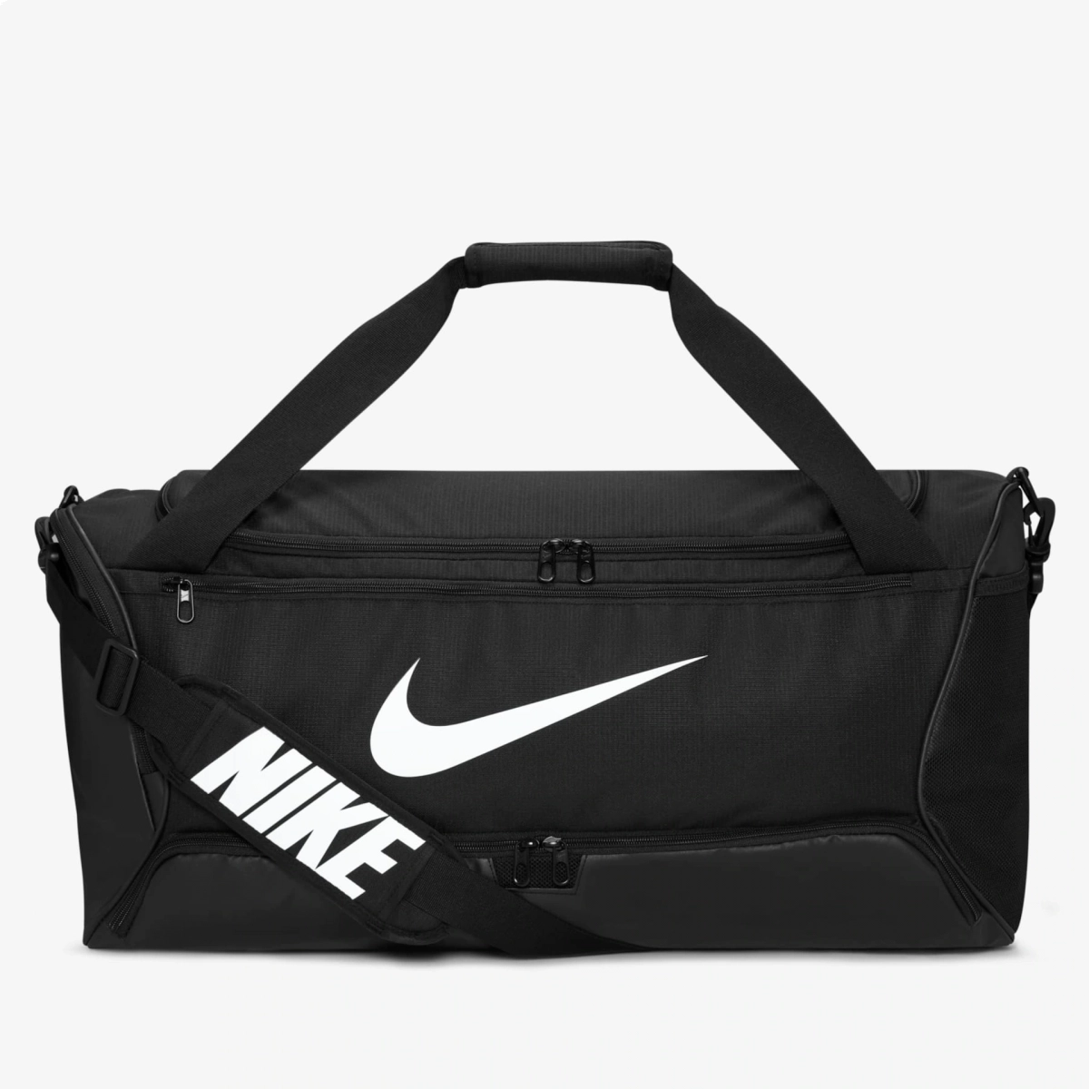 Bolsa Nike Brasilia 60 litros - unissex - preto e branco