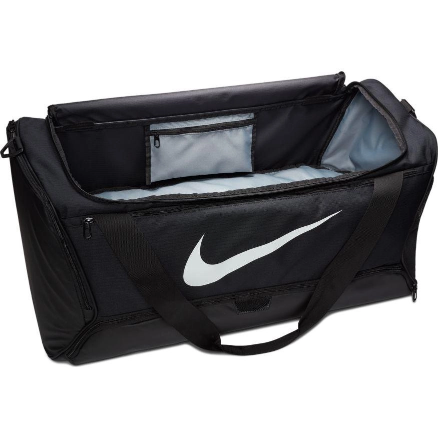 Bolsa Nike Brasilia 95 litros - unissex - preto e branco