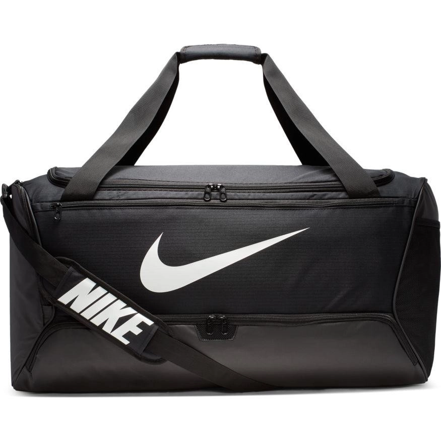 Bolsa Nike Brasilia 95 litros - unissex - preto e branco