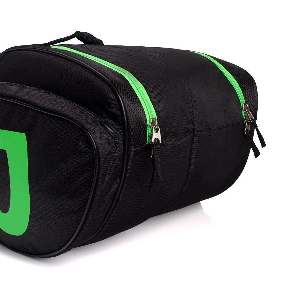 Bolsa Wilson Esp Team - unissex - preto e verde